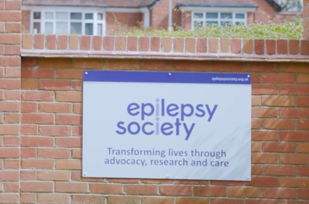 epilepsy society sign at chalfont site