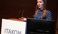 Holly Wagner speaking at the It Takes All Kinds Of Minds Conference 2023